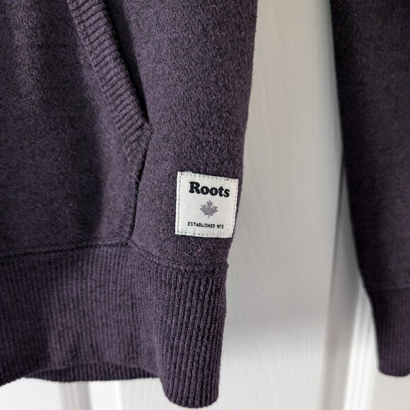 Roots Cooper Kanga sweatshirt hoodie purple size XS - Picture 5 of 16